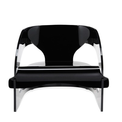 butaca Joe Colombo Kartell negra butaca Joe Colombo Kartell negra