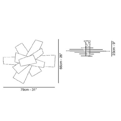 Big Bang Wall Light - Foscarini Big Bang Wall Light - Foscarini