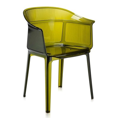 Silla Papyrus Kartell verde oliva Silla Papyrus Kartell verde oliva