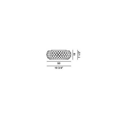 Candeeiro de teto LED Caboche - Foscarini Candeeiro de teto LED Caboche - Foscarini