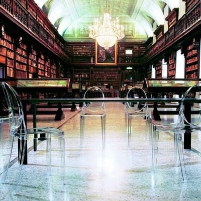 silla de comedor Victoria Ghost Kartell