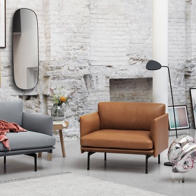 Candeeiro de pé em folha by Muuto Candeeiro de pé em folha by Muuto