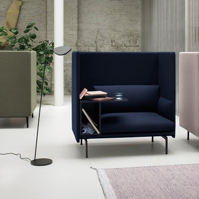 Lámpara de suelo Leaf de Muuto