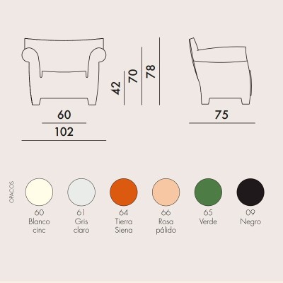poltrona para ambiente externo Bubble club Kartell poltrona para ambiente externo Bubble club Kartell