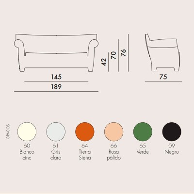 outdoor sofa Bubble club Kartell outdoor sofa Bubble club Kartell