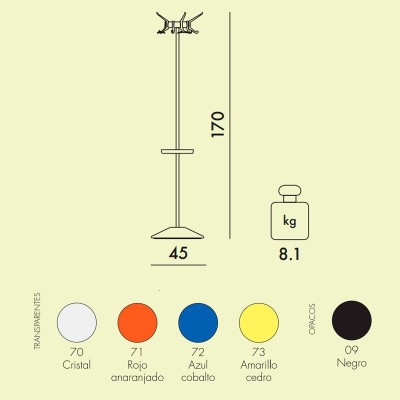 Hanger Kartellfree-standing coat rack Hanger Kartellfree-standing coat rack