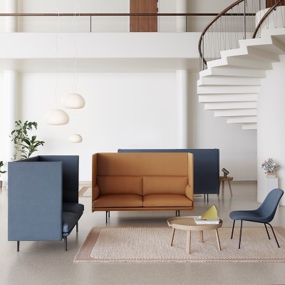 Lámpara Fluid Pendant de Muuto en Moises Showroom ambiente 5