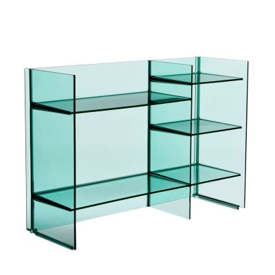 estantería Sound rack Kartell aguamarina estantería Sound rack Kartell aguamarina