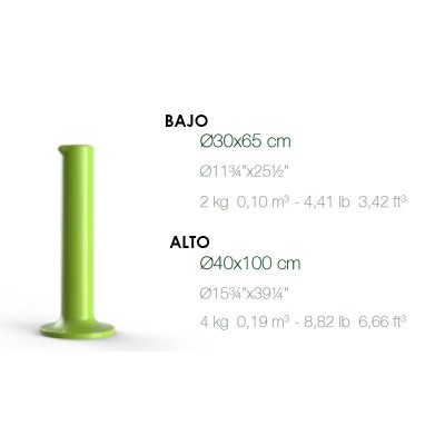 Chemistubes Vaso per pipe Vondom Chemistubes Vaso per pipe Vondom