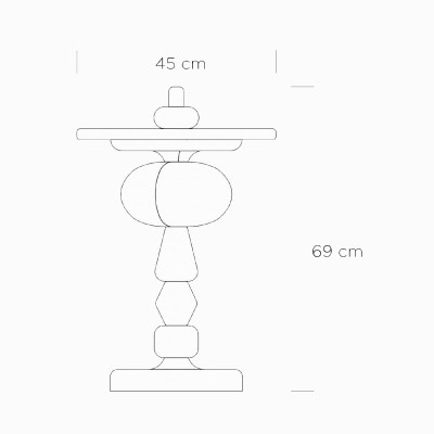 Medidas Shuffle table de &tradition color Spectrum Medidas Shuffle table de &tradition color Spectrum