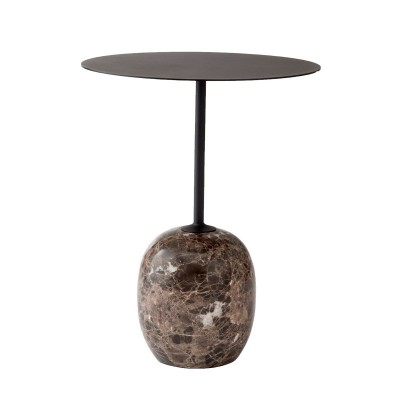 Mesa Lato LN8 base Emparador marble Andtradition Mesa Lato LN8 base Emparador marble Andtradition