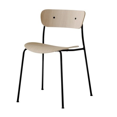 Silla Pavilion AV1 roble lacado &tradition Silla Pavilion AV1 roble lacado &tradition
