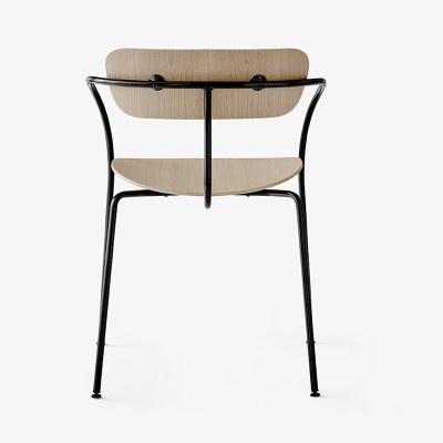 respaldo silla Pavilion AV2 &Tradition roble lacado respaldo silla Pavilion AV2 &Tradition roble lacado