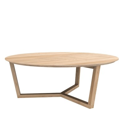 mesa de centro Tripod roble Ethnicraft mesa de centro Tripod roble Ethnicraft