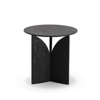mesa auxiliar Fin en teca negra Ethnicraft