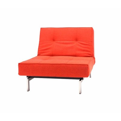 Poltrona Splitback con gambe in metallo Innovazione Poltrona Splitback con gambe in metallo Innovazione