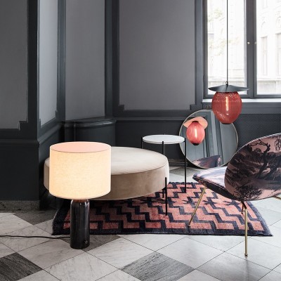 Gubi Miroir mural Miroir rond Gubi Miroir mural Miroir rond