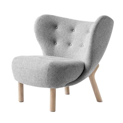 sillón Little Petra VB1 Andtradition pata roble tapicería Hallingdal 130 sillón Little Petra VB1 Andtradition pata roble tapicería Hallingdal 130