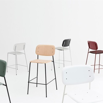 HAY tabouret haut Soft Edge 10 HAY tabouret haut Soft Edge 10