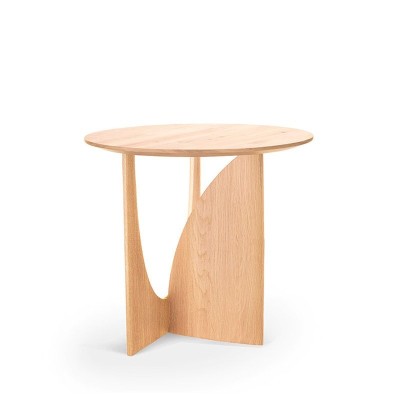 mesa auxiliar Geometric Roble Ethnicraft mesa auxiliar Geometric Roble Ethnicraft