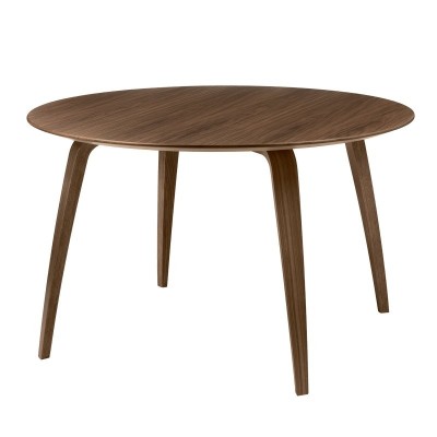 Mesa de comedor Gubi Dining table round 120 cm nogal en Moises Showroom Mesa de comedor Gubi Dining table round 120 cm nogal en Moises Showroom