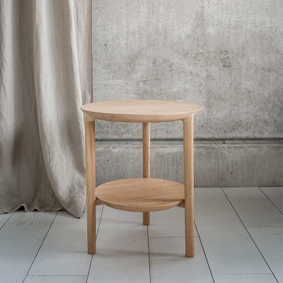 oak Bok side table Ethnicraft oak Bok side table Ethnicraft