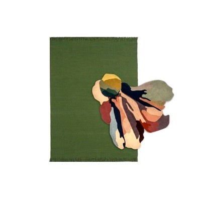 alfombra Colors Basil con Flora Bloom 1 Nanimarquina alfombra Colors Basil con Flora Bloom 1 Nanimarquina