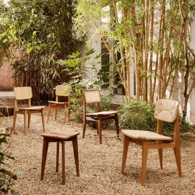 Silla C-Chair Dining Chair de Gubi sin tapizado en Moises Showroom Silla C-Chair Dining Chair de Gubi sin tapizado en Moises Showroom