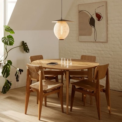 Mesa de comedor B-Table, round/square de Gubi en Moises Showroom Mesa de comedor B-Table, round/square de Gubi en Moises Showroom