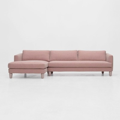 sofá Venice Joquer chaise longue pata roble sofá Venice Joquer chaise longue pata roble