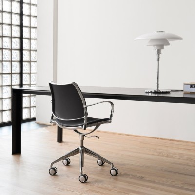 ambiente silla Gas Stua pie cromado ambiente silla Gas Stua pie cromado