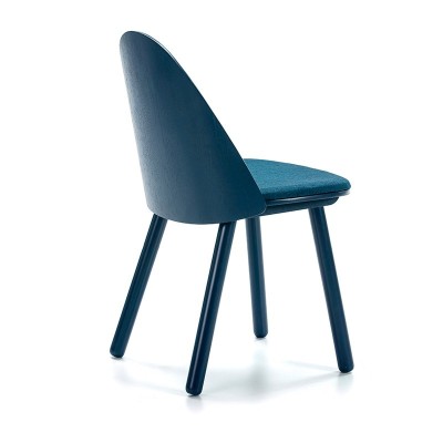 Silla Uma azul marino de Teulat en Moises Showroom Silla Uma azul marino de Teulat en Moises Showroom