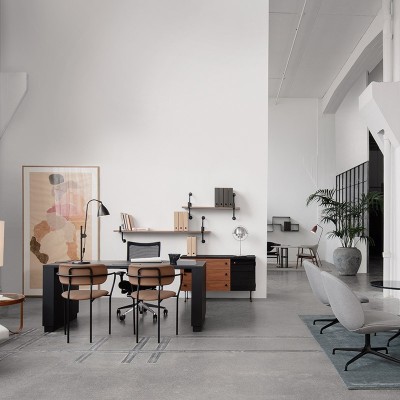 ambiente interior con lámpara Bestlite BL1 Gubi ambiente interior con lámpara Bestlite BL1 Gubi