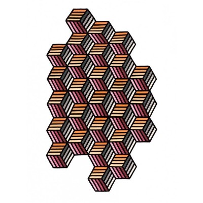 Alfombra Kilim Parquet Hexagon Gan Alfombra Kilim Parquet Hexagon Gan