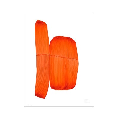 Drawing 2018 orange póster Vitra