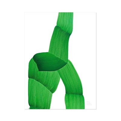 Lámina Vitra Drawing 2019 Green Lámina Vitra Drawing 2019 Green
