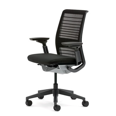 Silla Think de Steelcase con respaldo de malla en Moises Showroom Silla Think de Steelcase con respaldo de malla en Moises Showroom
