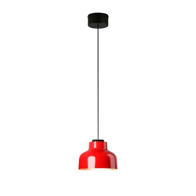 lámpara suspensión M64 aluminio rojo brillante Santa & Cole lámpara suspensión M64 aluminio rojo brillante Santa & Cole