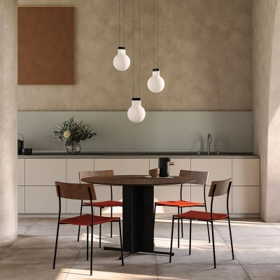 Mesa de comedor OX roble humo Omelette editions Mesa de comedor OX roble humo Omelette editions