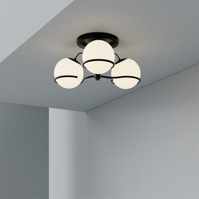 Aplique Le Sfere Modelo 2042/3 de Astep ambiente acabado negro Aplique Le Sfere Modelo 2042/3 de Astep ambiente acabado negro
