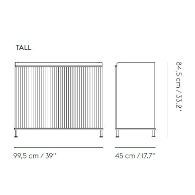 Aparador Enfold Sideboard Tall de Muuto en Moises Showroom Aparador Enfold Sideboard Tall de Muuto en Moises Showroom