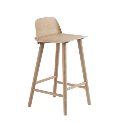 Taburete Nerd de Muuto Oak en Moises Showroom Taburete Nerd de Muuto Oak en Moises Showroom