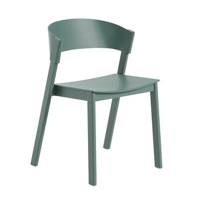 Silla Cover side chair green de Muuto en Moises Showroom Silla Cover side chair green de Muuto en Moises Showroom