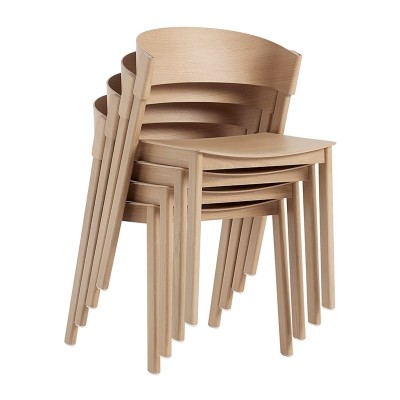 Silla Cover side chair roble de Muuto en Moises Showroom Silla Cover side chair roble de Muuto en Moises Showroom