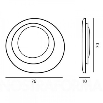 Aplique Bahia LED - Foscarini