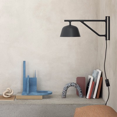 Ambit wall lamp Black de Muuto en Moises Showroom Ambit wall lamp Black de Muuto en Moises Showroom