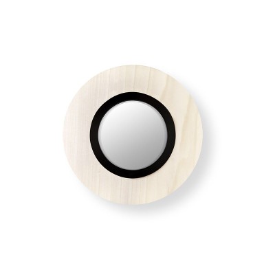 aplique circular Lens blanco negro LZF aplique circular Lens blanco negro LZF