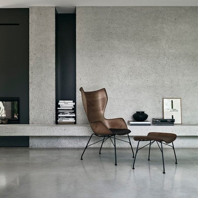 Poltrona de madeiraKartell K Poltrona de madeiraKartell K