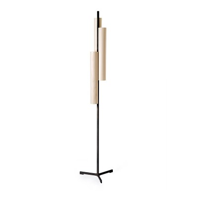 Lampara de pie Black note blanca pie negro LZF Lampara de pie Black note blanca pie negro LZF