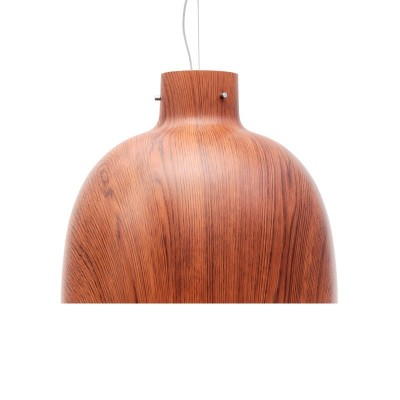 Lámpara de suspensión Bellisima de Kartell efecto madera en Moises Showroom Lámpara de suspensión Bellisima de Kartell efecto madera en Moises Showroom
